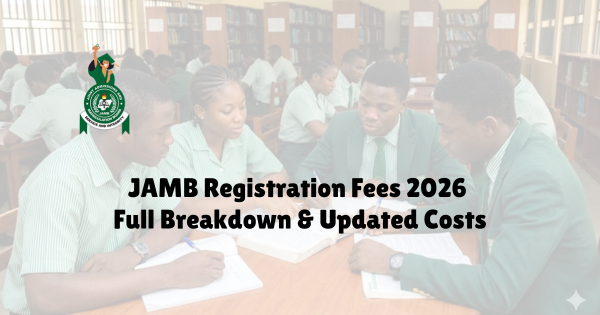 JAMB Registration Fees 2026 – Full Breakdown & Updated Costs