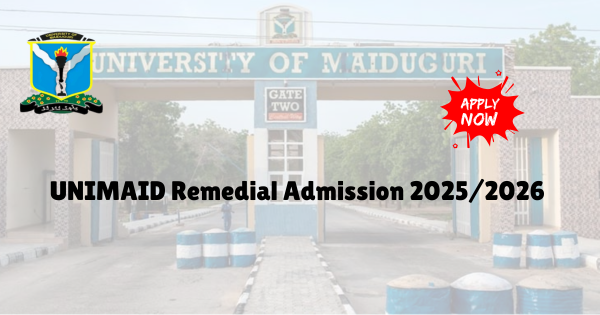 UNIMAID Remedial Admission 20252026