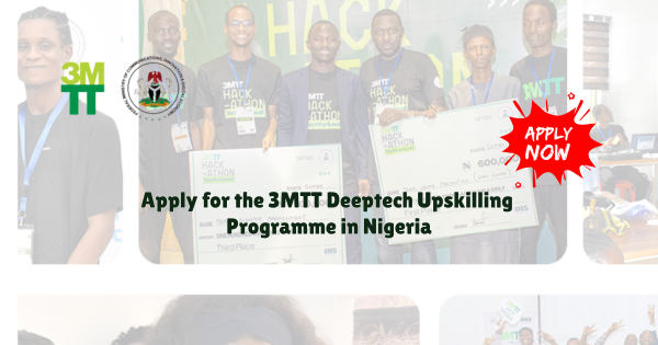 Apply for the 3MTT Deeptech Upskilling Programme in Nigeria